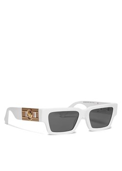 Versace Okulary przeciwsłoneczne 0VE4459 Biały ze sklepu MODIVO w kategorii Okulary przeciwsłoneczne damskie - zdjęcie 168471864