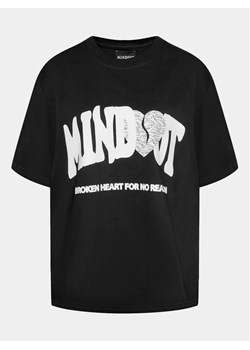 Mindout T-Shirt Broken Heart Czarny Boxy Fit ze sklepu MODIVO w kategorii Bluzki damskie - zdjęcie 168473524