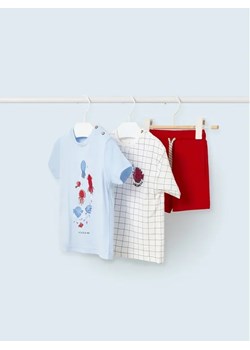 Mayoral Komplet t-shirt, top i spodenki 1649 Kolorowy Regular Fit ze sklepu MODIVO w kategorii Komplety niemowlęce - zdjęcie 168474603