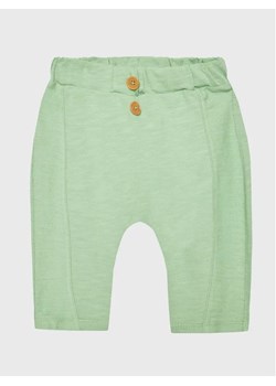 United Colors Of Benetton Spodnie materiałowe 3BGUAF00Y Zielony Regular Fit ze sklepu MODIVO w kategorii Spodnie i półśpiochy - zdjęcie 168474732