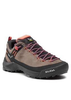 Salewa Trekkingi Ws Wildfire Leather 61396-7953 Brązowy ze sklepu MODIVO w kategorii Buty trekkingowe damskie - zdjęcie 168475590