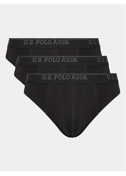 U.S. Polo Assn. Komplet 3 par slipów 83057 Czarny ze sklepu MODIVO w kategorii Majtki męskie - zdjęcie 168476221