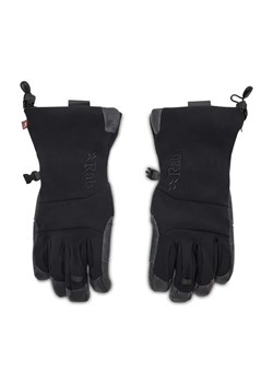 Rab Rękawiczki Męskie Baltoro Glove QAH-66-BL-S Czarny ze sklepu MODIVO w kategorii Rękawiczki męskie - zdjęcie 168476563