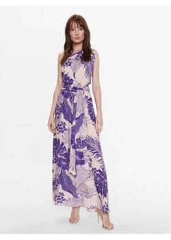 Pinko Sukienka koktajlowa Agave 100997 A0RL Fioletowy Regular Fit ze sklepu MODIVO w kategorii Sukienki - zdjęcie 168477493