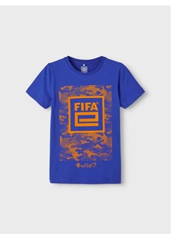 NAME IT T-Shirt FIFA 13215750 Niebieski Regular Fit ze sklepu MODIVO w kategorii T-shirty chłopięce - zdjęcie 168477540