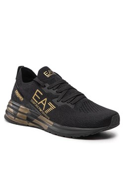 EA7 Emporio Armani Sneakersy X8X095 XK240 M701 Czarny ze sklepu MODIVO w kategorii Buty sportowe męskie - zdjęcie 168477854