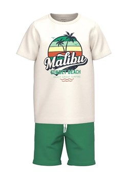 NAME IT Komplet t-shirt i szorty sportowe 13213261 Kolorowy Regular Fit ze sklepu MODIVO w kategorii Komplety chłopięce - zdjęcie 168479063
