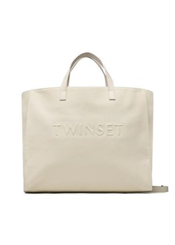 TWINSET Torebka 231TD8421 Beżowy ze sklepu MODIVO w kategorii Torby Shopper bag - zdjęcie 168479641