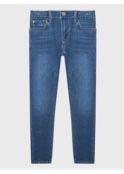 Pepe Jeans Jeansy Teo PB201842JR8 Niebieski Super Skinny Fit ze sklepu MODIVO w kategorii Spodnie dziewczęce - zdjęcie 168480142