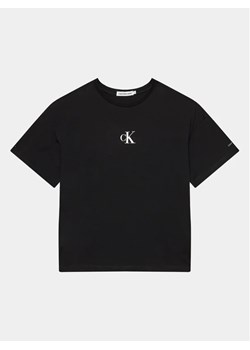 Calvin Klein Jeans T-Shirt IG0IG02136 Czarny Boxy Fit ze sklepu MODIVO w kategorii T-shirty chłopięce - zdjęcie 168480290