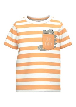 NAME IT T-Shirt 13217047 Pomarańczowy Regular Fit ze sklepu MODIVO w kategorii T-shirty chłopięce - zdjęcie 168483242