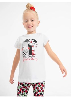 Mayoral T-Shirt 3070 Biały ze sklepu MODIVO w kategorii Bluzki dziewczęce - zdjęcie 168486334