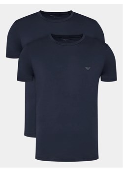 Emporio Armani Underwear Komplet 2 t-shirtów 111267 4R720 27435 Granatowy Regular Fit ze sklepu MODIVO w kategorii T-shirty męskie - zdjęcie 168486593