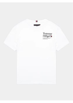 Tommy Hilfiger T-Shirt KB0KB08211 D Biały Regular Fit ze sklepu MODIVO w kategorii T-shirty chłopięce - zdjęcie 168488091