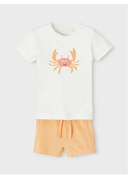 NAME IT Komplet t-shirt i szorty sportowe 13204117 Kolorowy Regular Fit ze sklepu MODIVO w kategorii Komplety niemowlęce - zdjęcie 168488180