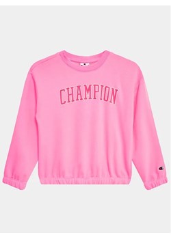 Champion Bluza Bookstore 404655 Różowy Boxy Fit ze sklepu MODIVO w kategorii Bluzy dziewczęce - zdjęcie 168488441