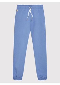 Polo Ralph Lauren Spodnie dresowe 313860018002 Niebieski Regular Fit ze sklepu MODIVO w kategorii Spodnie dziewczęce - zdjęcie 168488454
