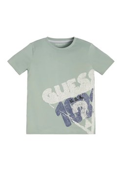 Guess T-Shirt L3GI20 K8HM3 Niebieski Regular Fit ze sklepu MODIVO w kategorii T-shirty chłopięce - zdjęcie 168488790