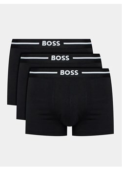 Boss Komplet 3 par bokserek Trunk 3P Bold 50510687 Czarny ze sklepu MODIVO w kategorii Majtki męskie - zdjęcie 168489741