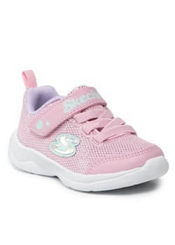 Skechers Sneakersy Easy Peasy 302885N/PKLV Różowy ze sklepu MODIVO w kategorii Buty sportowe dziecięce - zdjęcie 168489851