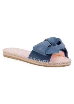 Manebi Espadryle Sandals With Bow K 1.3 J0 Niebieski ze sklepu MODIVO w kategorii Espadryle damskie - zdjęcie 168489940