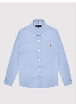 Tommy Hilfiger Koszula Oxford KB0KB06964 M Niebieski Regular Fit ze sklepu MODIVO w kategorii Koszule chłopięce - zdjęcie 168490564