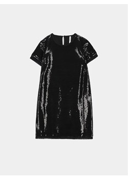 Coccodrillo Sukienka elegancka ZC3129202EJG Czarny Regular Fit ze sklepu MODIVO w kategorii Sukienki dziewczęce - zdjęcie 168491042