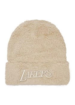 Mitchell & Ness Czapka Los Angeles Lakers HCFK4340 Beżowy ze sklepu MODIVO w kategorii Czapki zimowe damskie - zdjęcie 168491494
