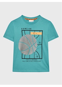 Coccodrillo T-Shirt WC2143202GOI Turkusowy Regular Fit ze sklepu MODIVO w kategorii T-shirty chłopięce - zdjęcie 168492540