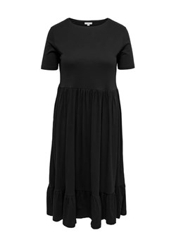 ONLY Carmakoma Sukienka 15287888 Czarny Regular Fit ze sklepu MODIVO w kategorii Sukienki - zdjęcie 168492882