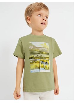 Mayoral T-Shirt 3010 Zielony Regular Fit ze sklepu MODIVO w kategorii T-shirty chłopięce - zdjęcie 168492902