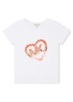 MICHAEL KORS KIDS T-Shirt R15185 S Biały Regular Fit ze sklepu MODIVO w kategorii Bluzki dziewczęce - zdjęcie 168495001
