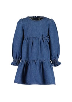 Blue Seven Sukienka jeansowa 971009 Granatowy Regular Fit ze sklepu MODIVO w kategorii Sukienki niemowlęce - zdjęcie 168496383