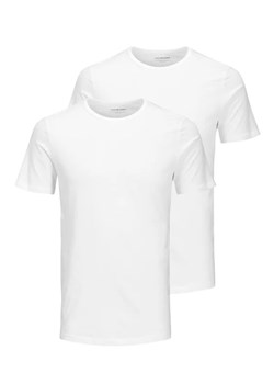 Jack&Jones Komplet 2 t-shirtów Basic Crew Neck 12133913 Biały Regular Fit ze sklepu MODIVO w kategorii T-shirty męskie - zdjęcie 168497213