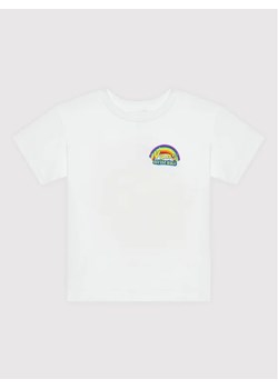 Vans T-Shirt SPONGEBOB VN0A5FMC Biały Regular Fit ze sklepu MODIVO w kategorii Bluzki dziewczęce - zdjęcie 168497512