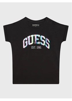 Guess T-Shirt K3RI25 K6YW1 Czarny Regular Fit ze sklepu MODIVO w kategorii Koszulki niemowlęce - zdjęcie 168498692