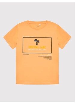 NAME IT T-Shirt 13202756 Pomarańczowy Regular Fit ze sklepu MODIVO w kategorii T-shirty chłopięce - zdjęcie 168499023