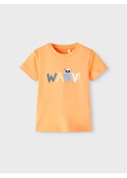 NAME IT T-Shirt 13217650 Pomarańczowy Regular Fit ze sklepu MODIVO w kategorii Koszulki niemowlęce - zdjęcie 168499313