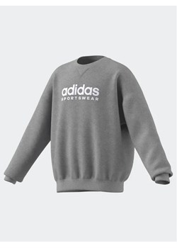 adidas Bluza IL4931 Szary Loose Fit ze sklepu MODIVO w kategorii Bluzy chłopięce - zdjęcie 168499744