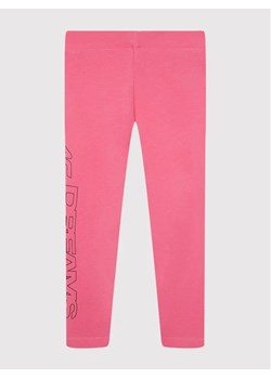 4F Legginsy HJZ21-JLEG004 Różowy Slim Fit ze sklepu MODIVO w kategorii Spodnie dziewczęce - zdjęcie 168502182