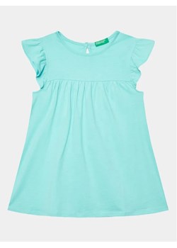 United Colors Of Benetton Sukienka codzienna 3096GV00H Niebieski Regular Fit ze sklepu MODIVO w kategorii Sukienki dziewczęce - zdjęcie 168502841