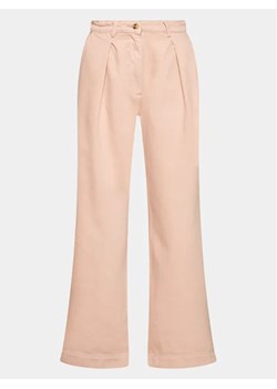 Edited Spodnie materiałowe Mascha Różowy Wide Leg ze sklepu MODIVO w kategorii Spodnie damskie - zdjęcie 168504473