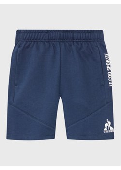 Le Coq Sportif Szorty sportowe 2310338 Granatowy Regular Fit ze sklepu MODIVO w kategorii Spodenki chłopięce - zdjęcie 168505243