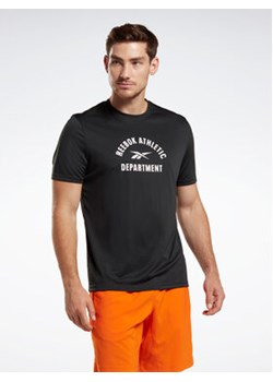 Reebok T-Shirt Training Graphic T-Shirt IC7663 Czarny ze sklepu MODIVO w kategorii T-shirty męskie - zdjęcie 168505361