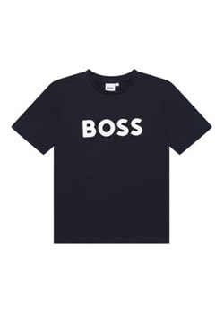 Boss T-Shirt J25P24 D Granatowy Regular Fit ze sklepu MODIVO w kategorii T-shirty chłopięce - zdjęcie 168505502