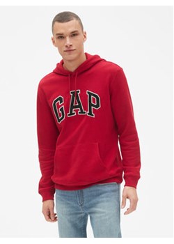 Gap Bluza 867073-03 Czerwony Regular Fit ze sklepu MODIVO w kategorii Bluzy męskie - zdjęcie 168505670