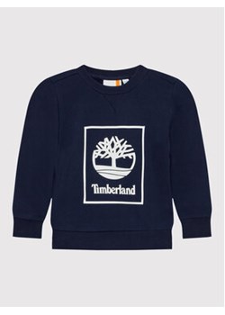 Timberland Bluza T25T58 S Granatowy Regular Fit ze sklepu MODIVO w kategorii Bluzy chłopięce - zdjęcie 168506170