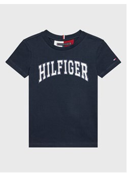 Tommy Hilfiger T-Shirt Varsity KB0KB07600 Granatowy Regular Fit ze sklepu MODIVO w kategorii T-shirty chłopięce - zdjęcie 168506251