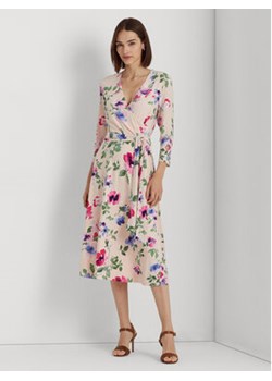 Lauren Ralph Lauren Sukienka codzienna 250902762001 Różowy Regular Fit ze sklepu MODIVO w kategorii Sukienki - zdjęcie 168506283