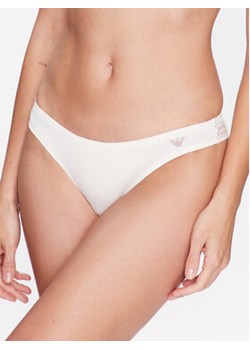 Emporio Armani Underwear Figi brazylijskie 162948 3R384 92810 Beżowy ze sklepu MODIVO w kategorii Majtki damskie - zdjęcie 168506583